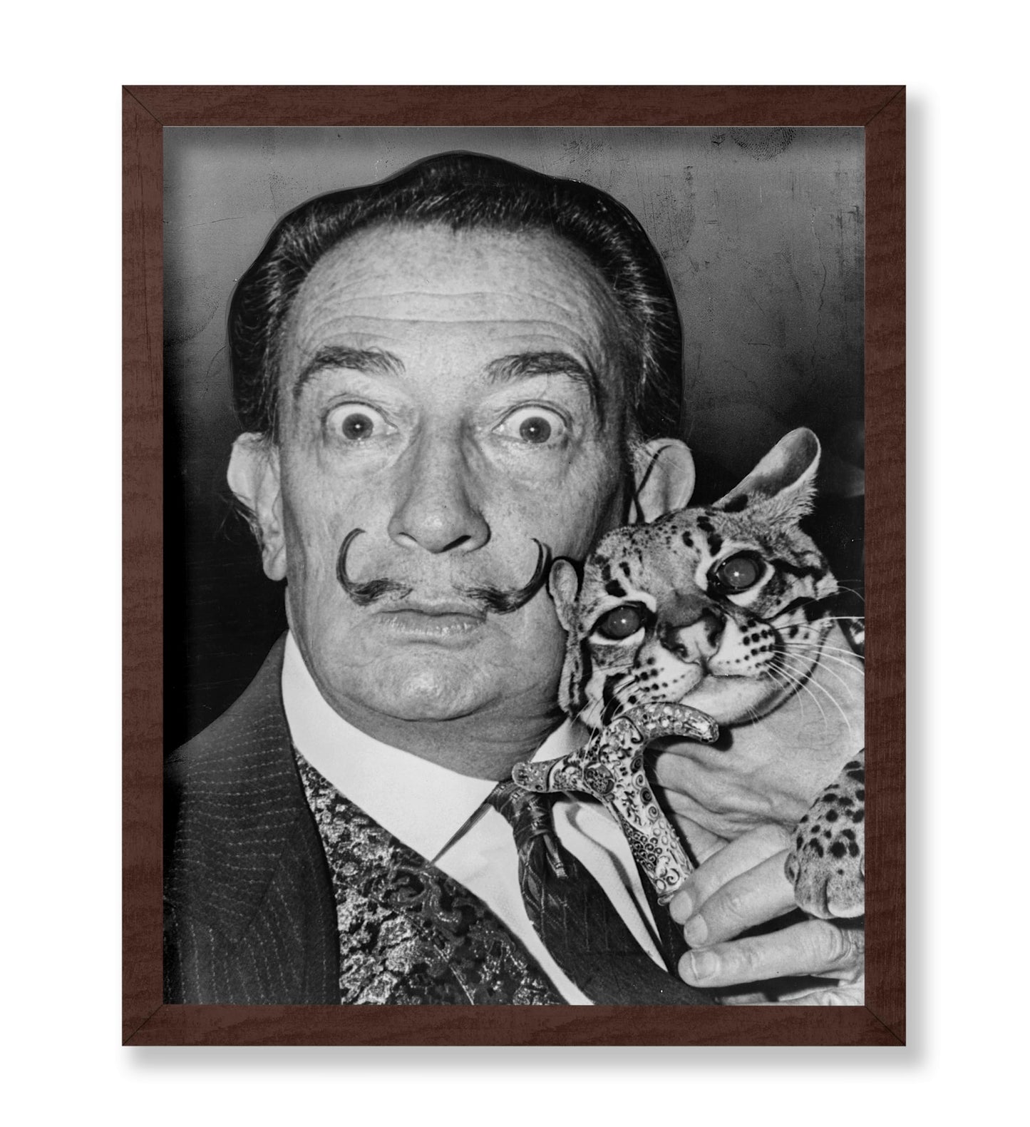 Salvador Dali and Pet