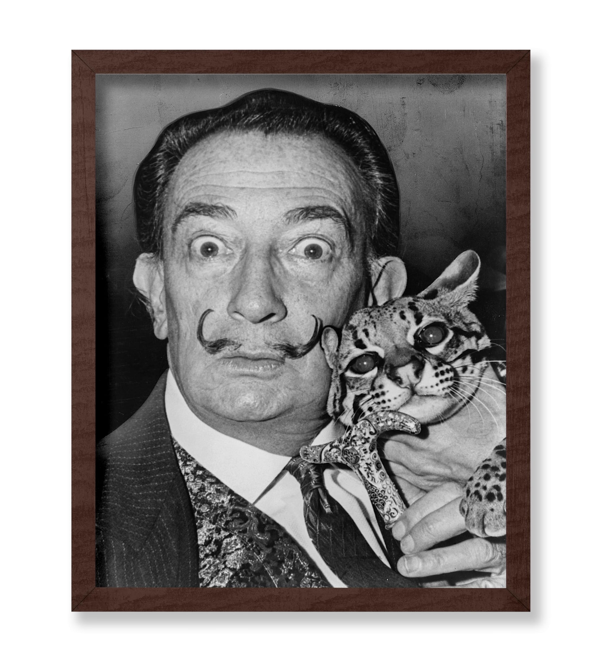 Salvador Dali and Pet
