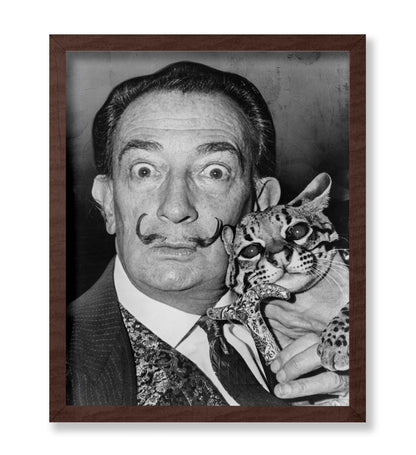 Salvador Dali and Pet