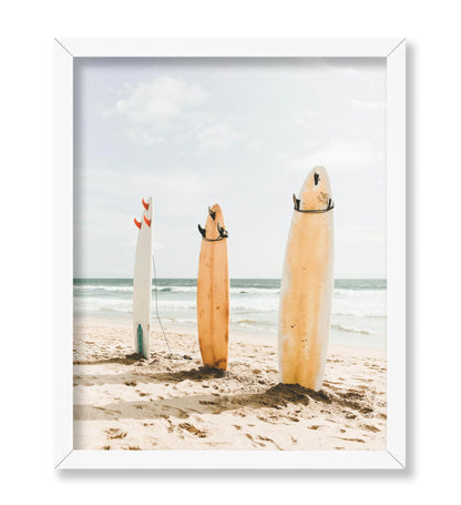 Surfboards Mockup on the Beach