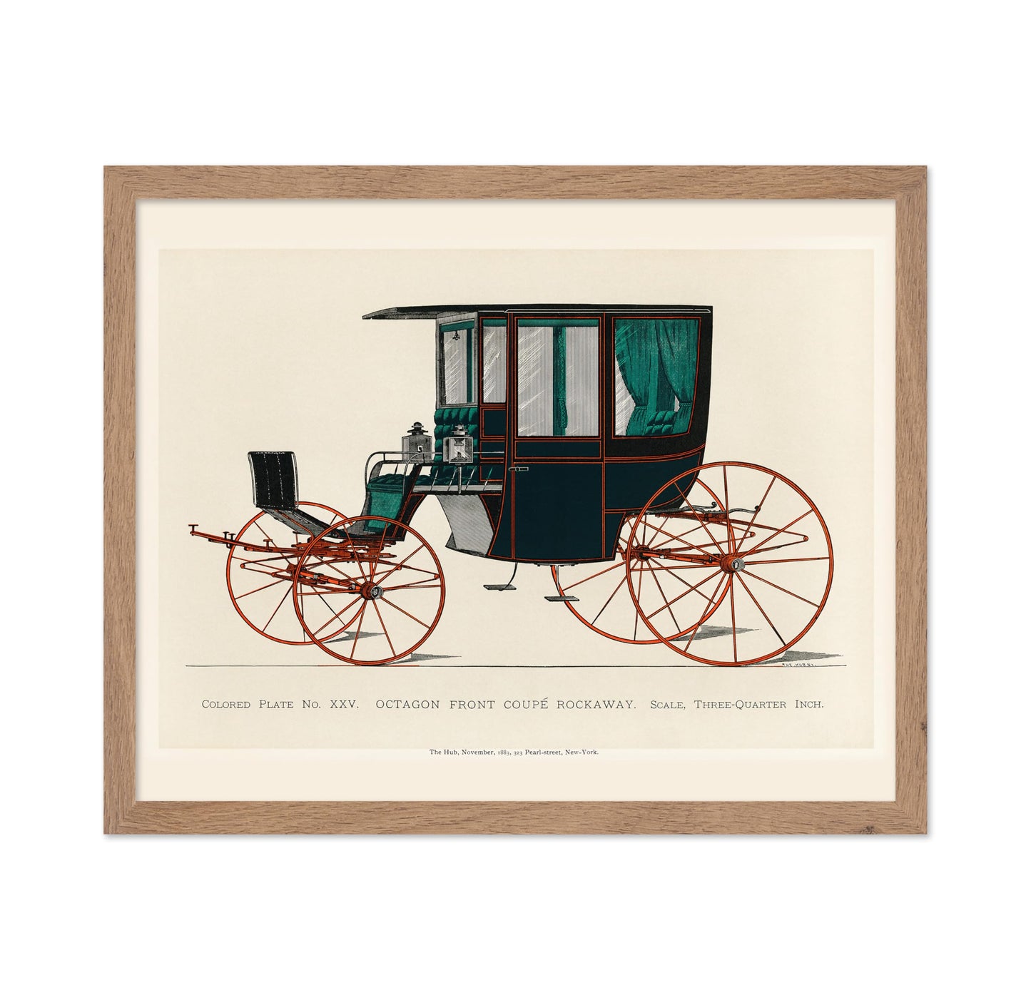 Brougham Antique Carriage
