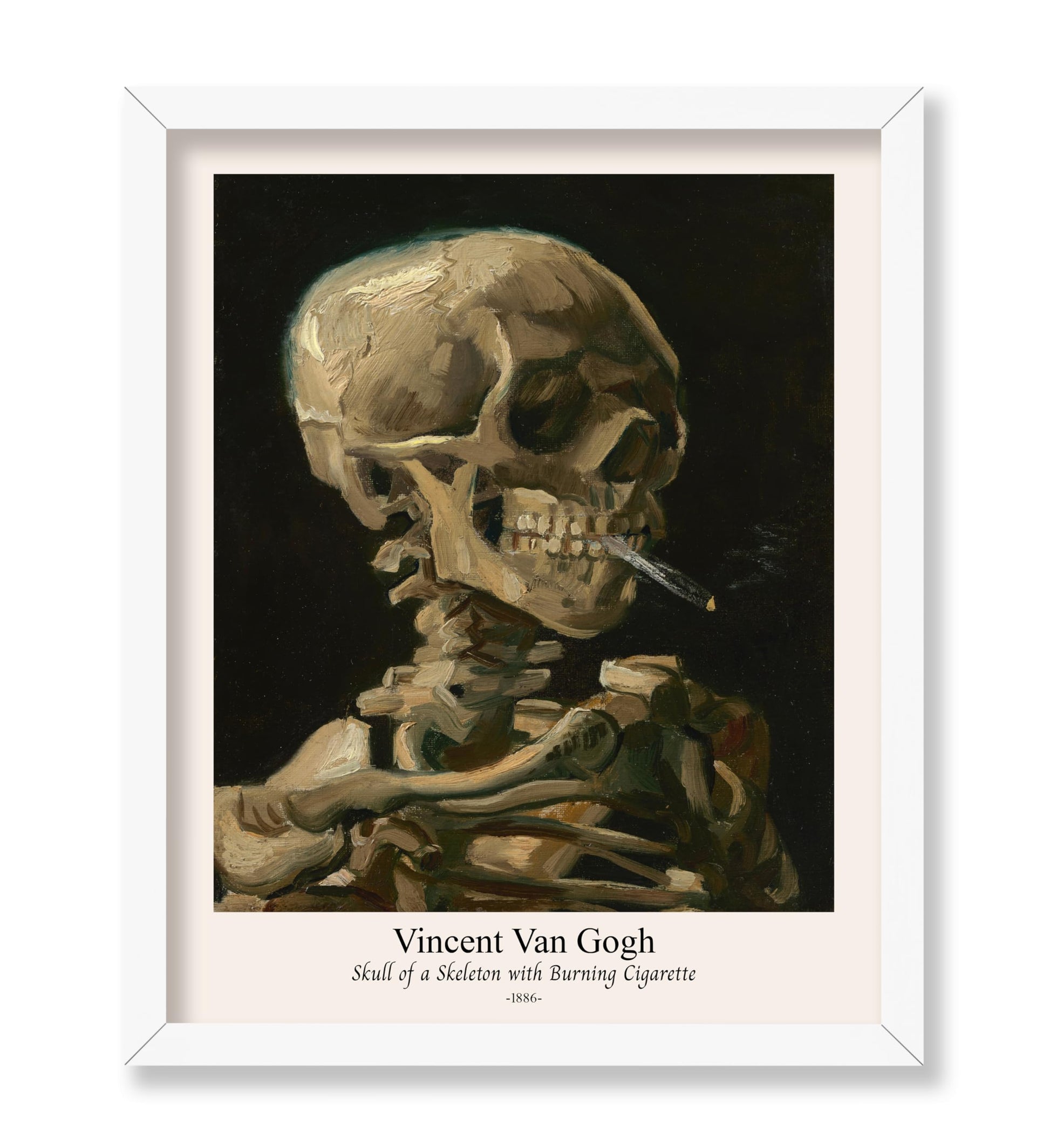 Van Gogh - Skull of a Skeleton No1