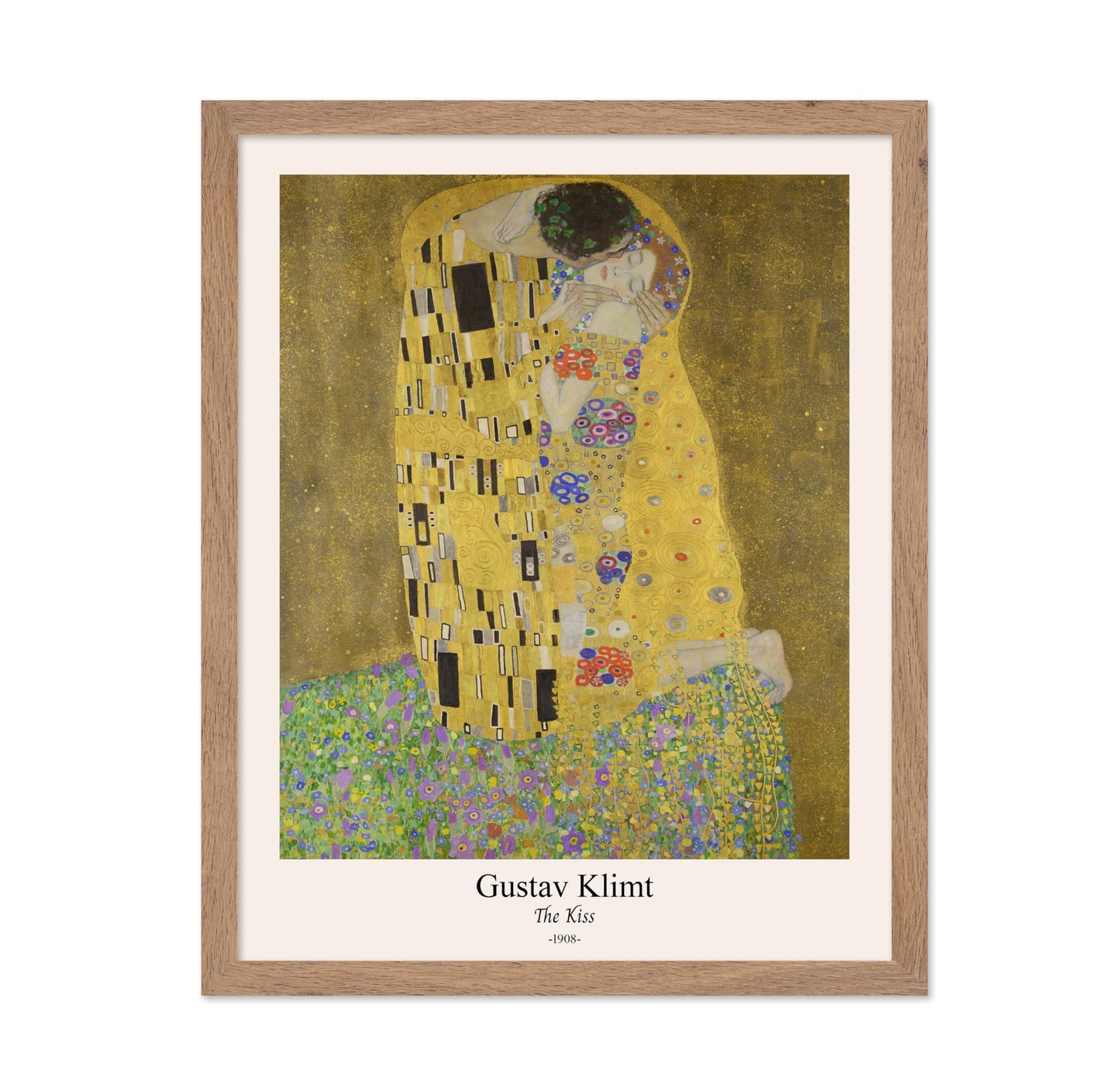 Gustav Klimt - The Kiss No2