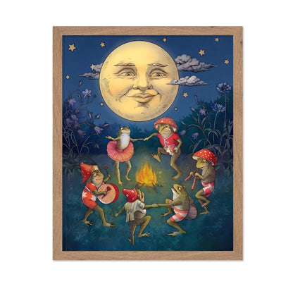 Frogs Dancing Under The Moon
