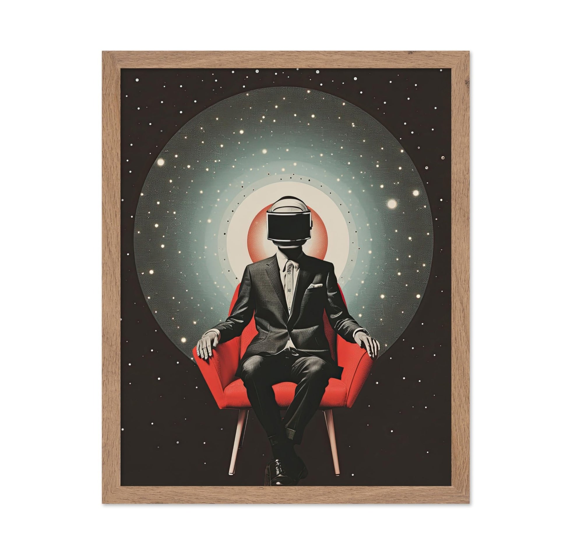 Psychedelic Masked Man No1