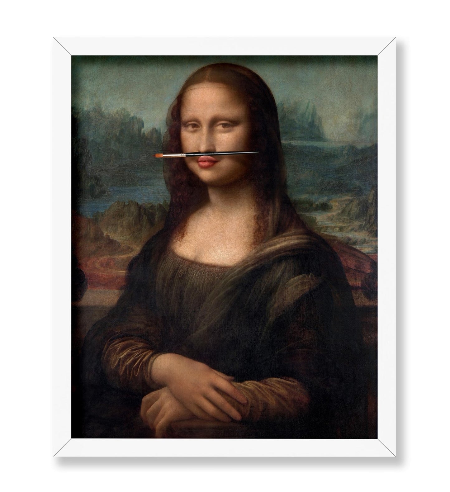 Altered Portrait of Mona Lisa No7