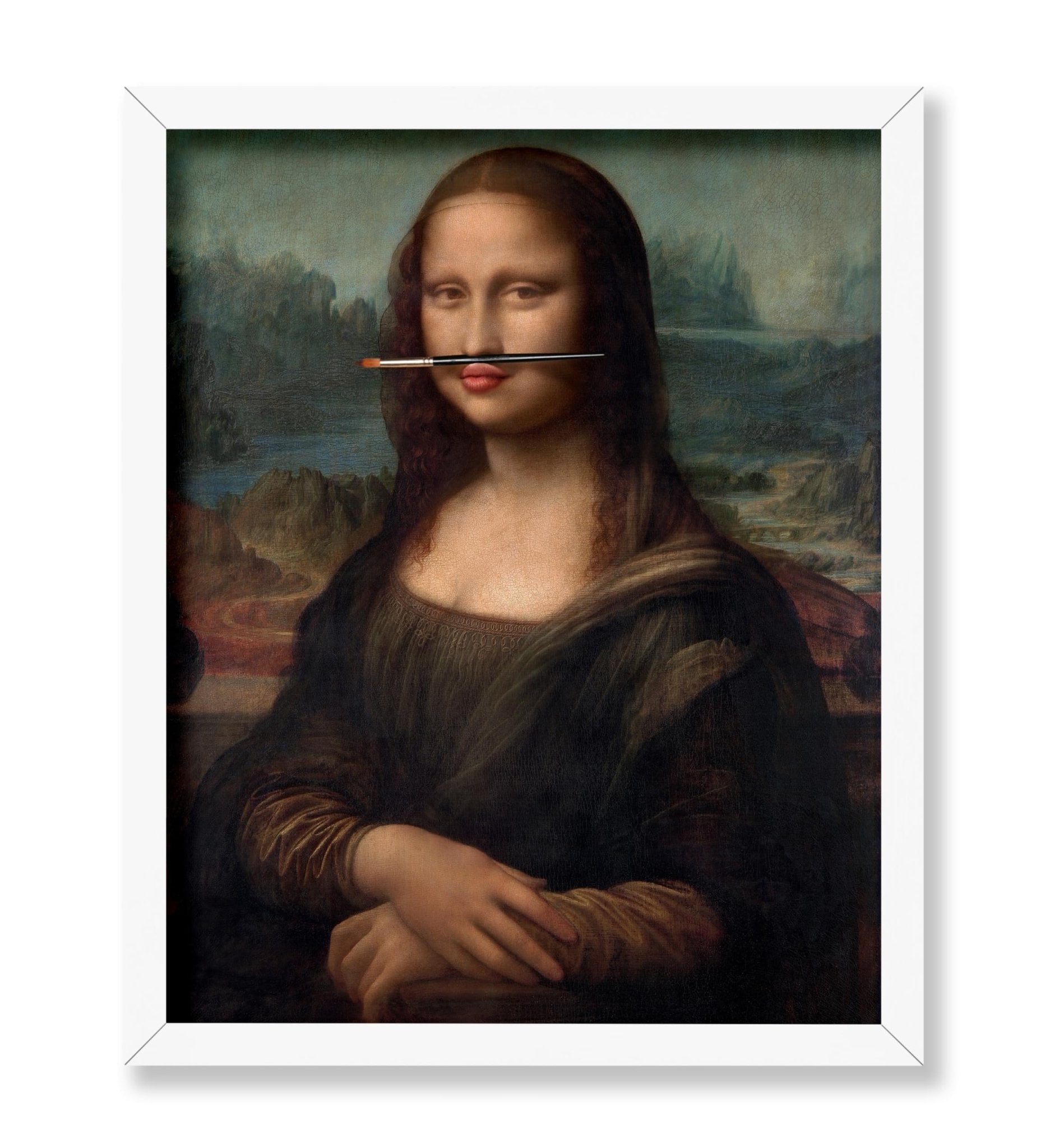 Altered Portrait of Mona Lisa No7