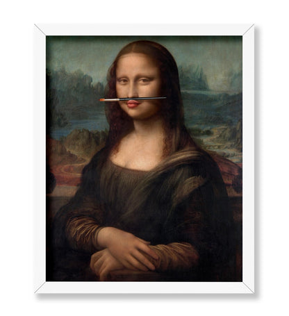 Altered Portrait of Mona Lisa No7