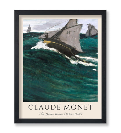 Claude Monet - Green Wave