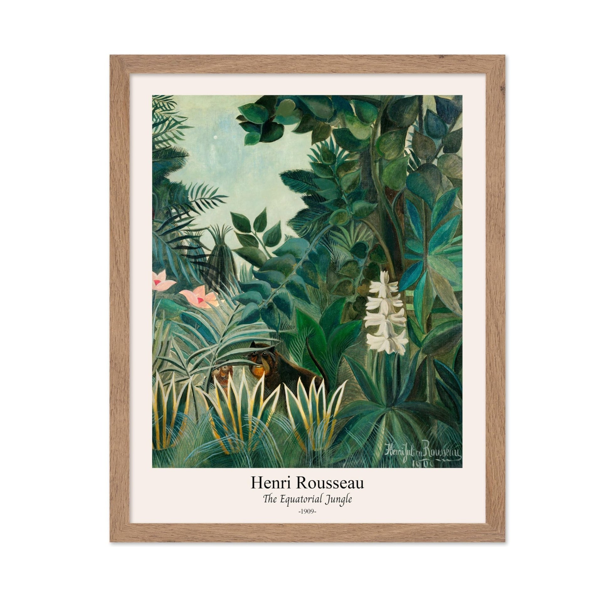 Henri Rousseau - Equatorial Jungle No1
