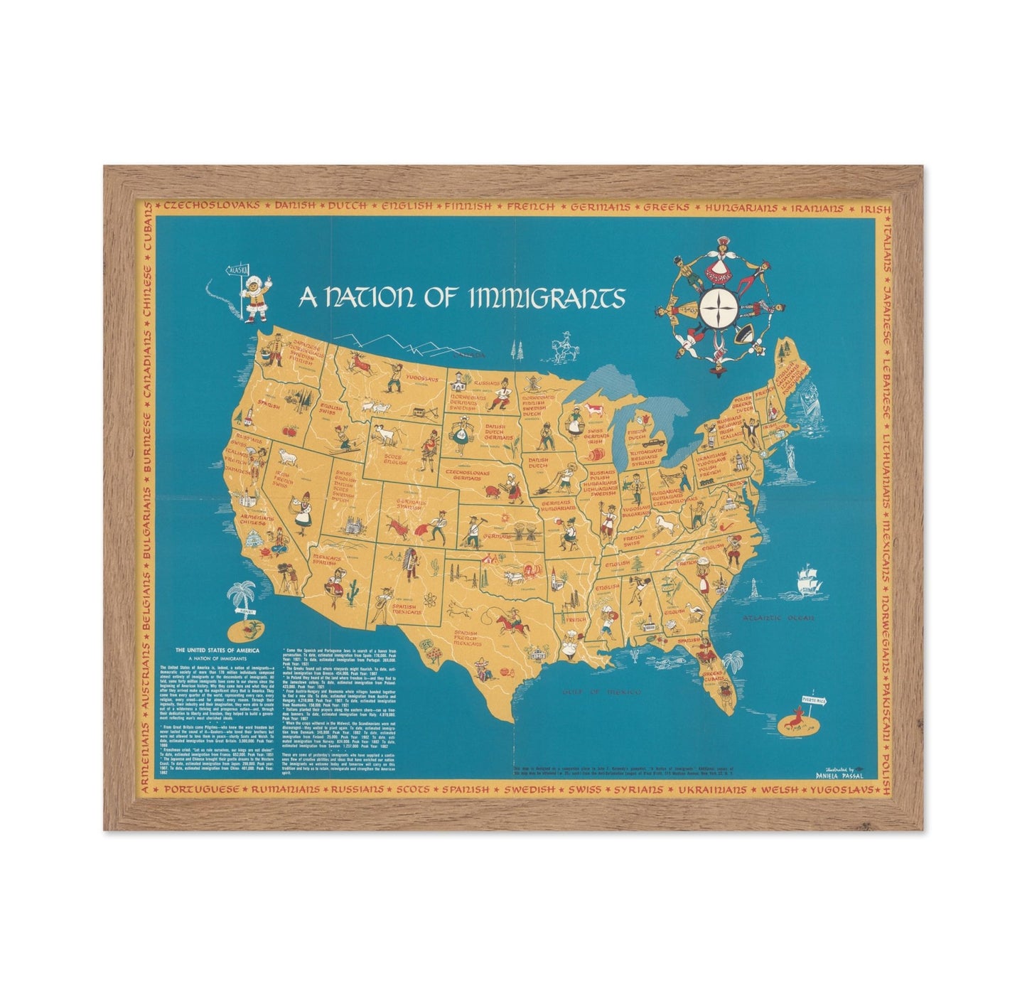 Nation of Immigrants Map