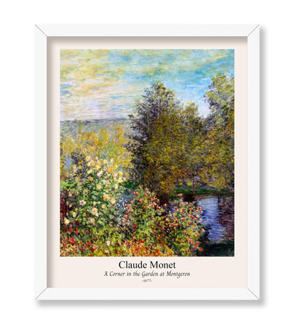 Claude Monet - A Corner in the Garden