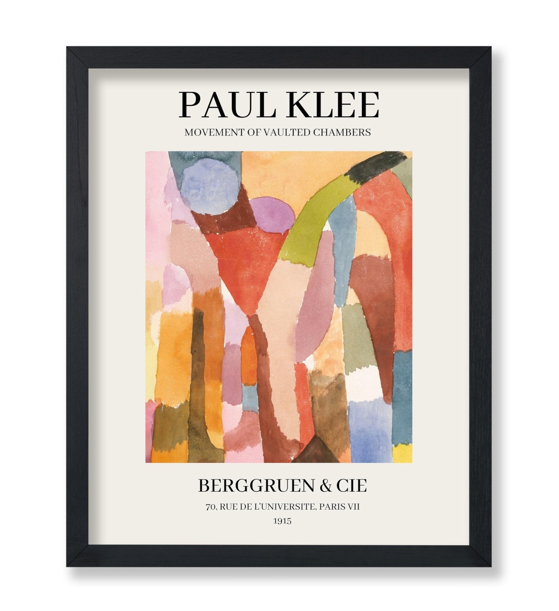 Paul Klee - Movement of Vaulted Chambers