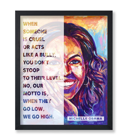 Michelle Obama - When They Go Low, We Go High