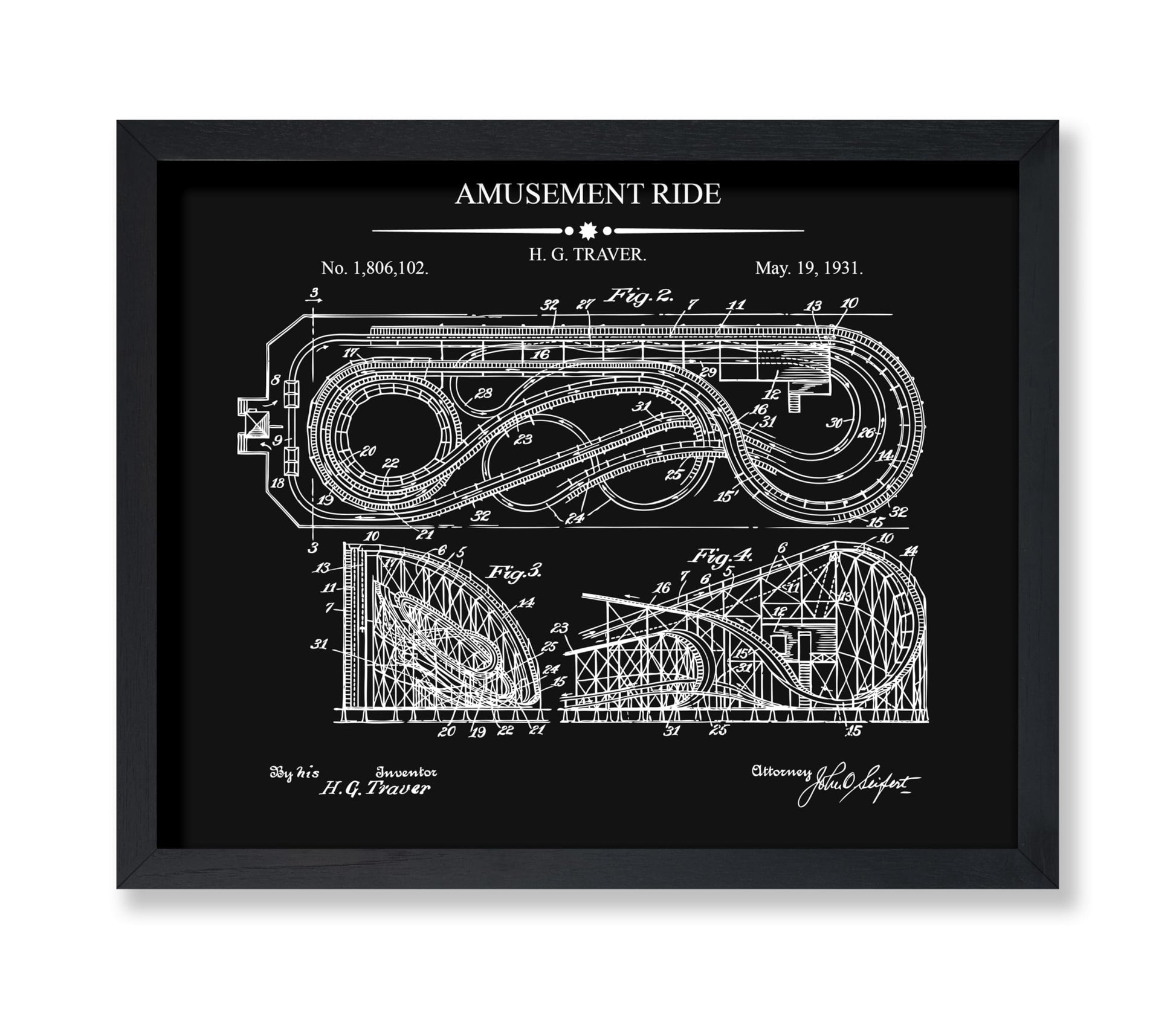 Roller Coaster Blueprint No3