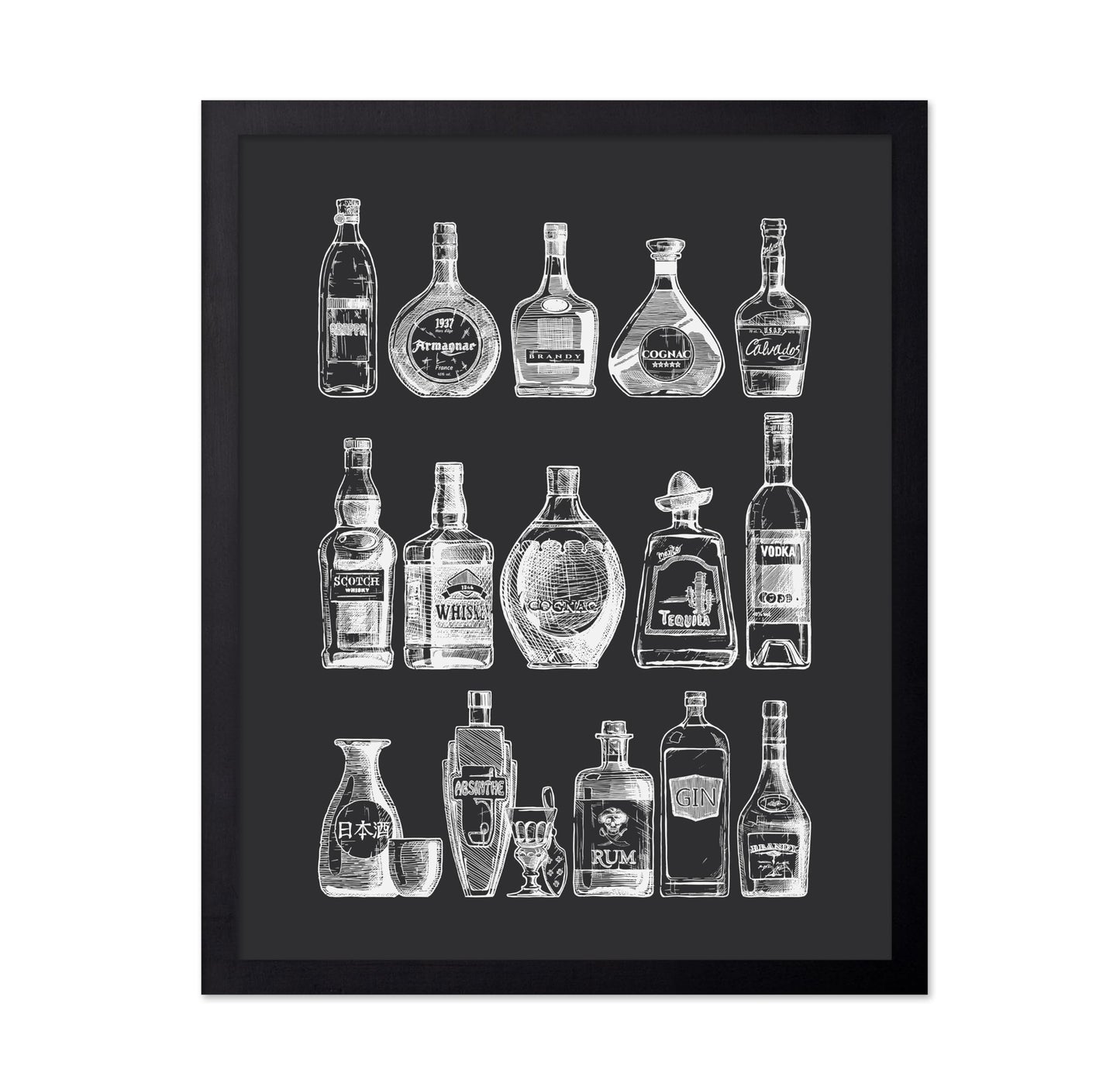 Alcohol Bottles No7