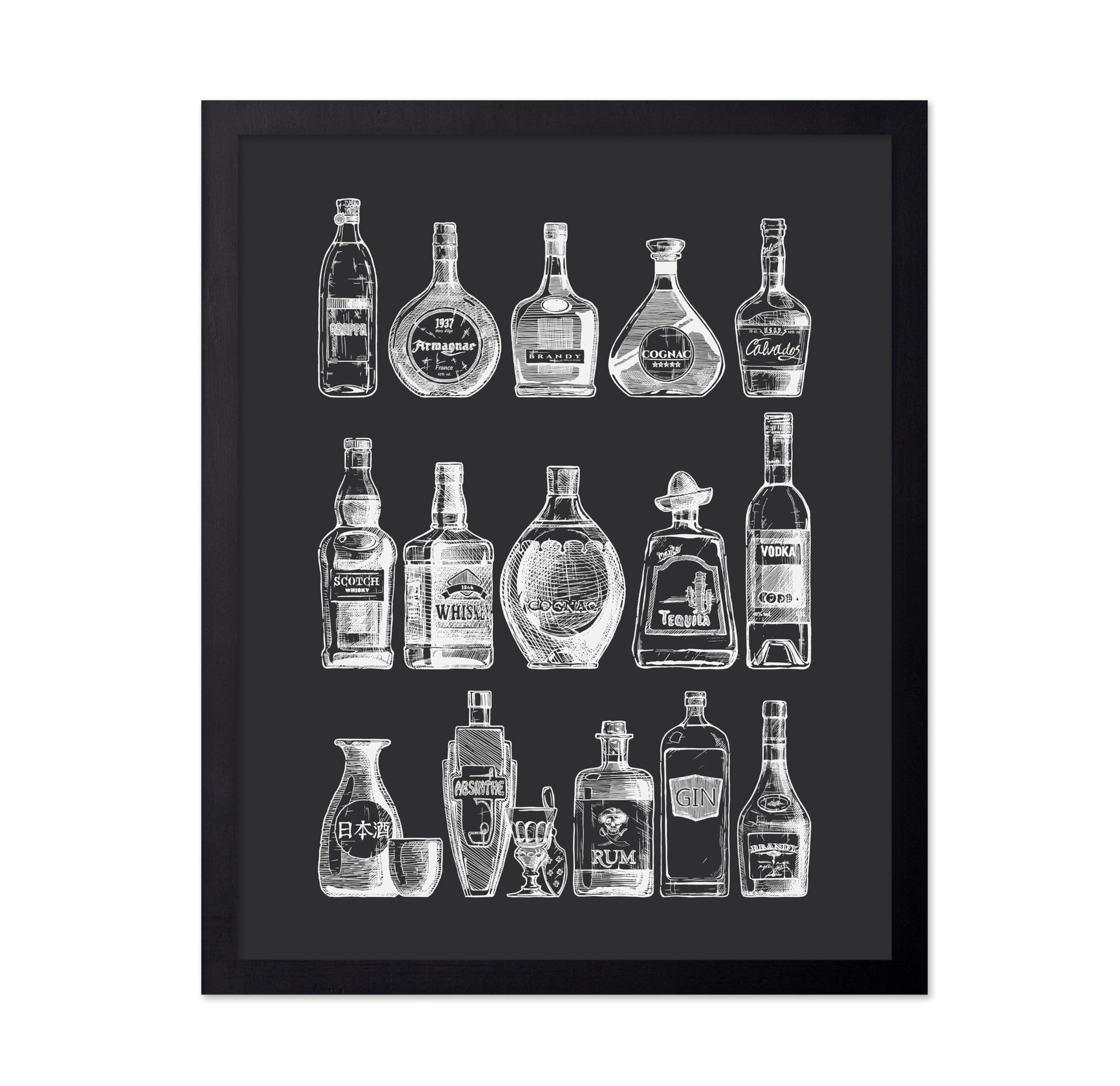 Alcohol Bottles No7