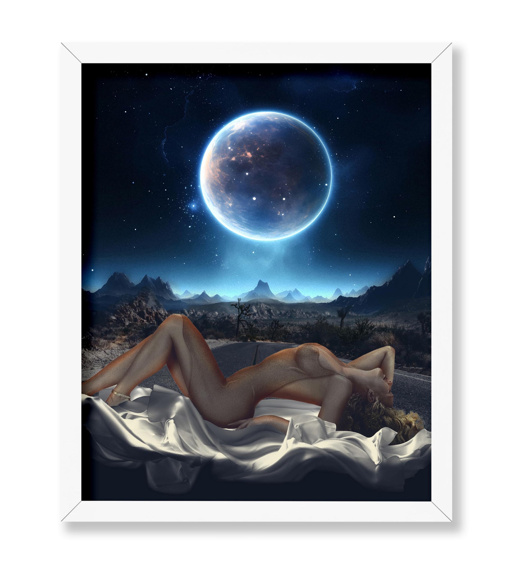 Pin-Up Girl & Space