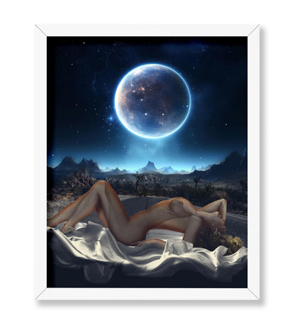 Pin-Up Girl & Space