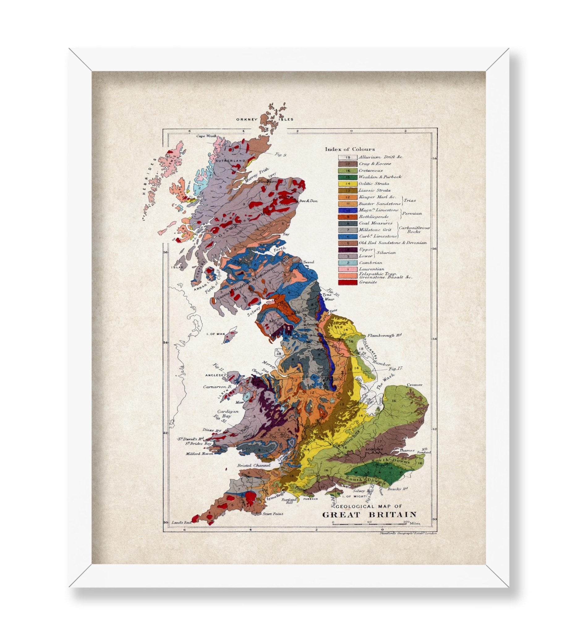 Map of Great Britain