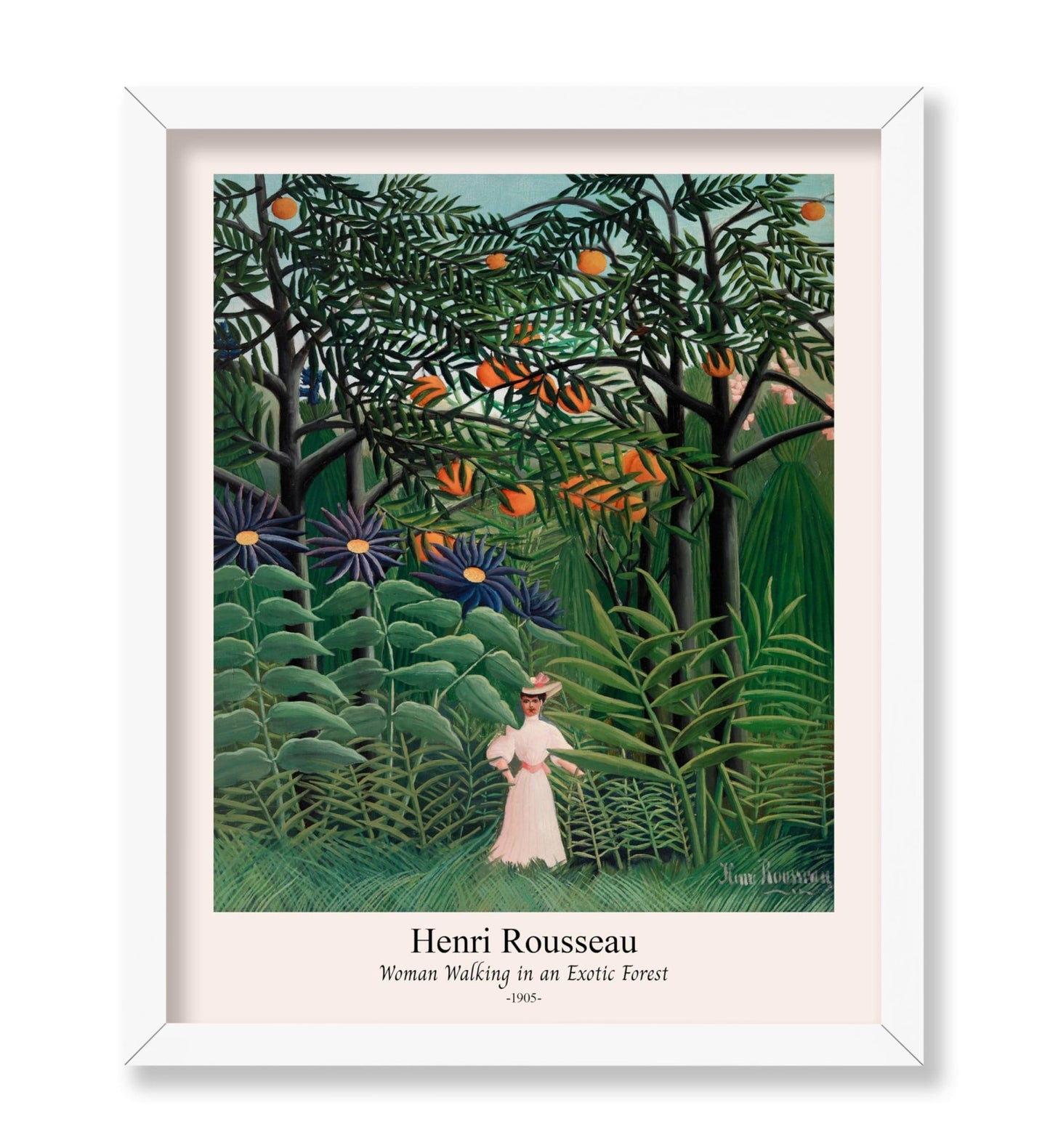 Henri Rousseau - Woman Walking