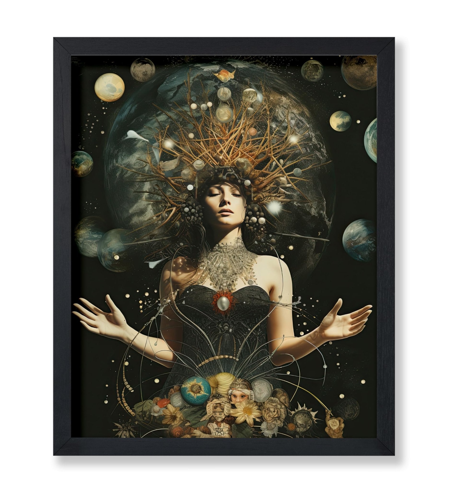 Trippy Woman Portrait No6