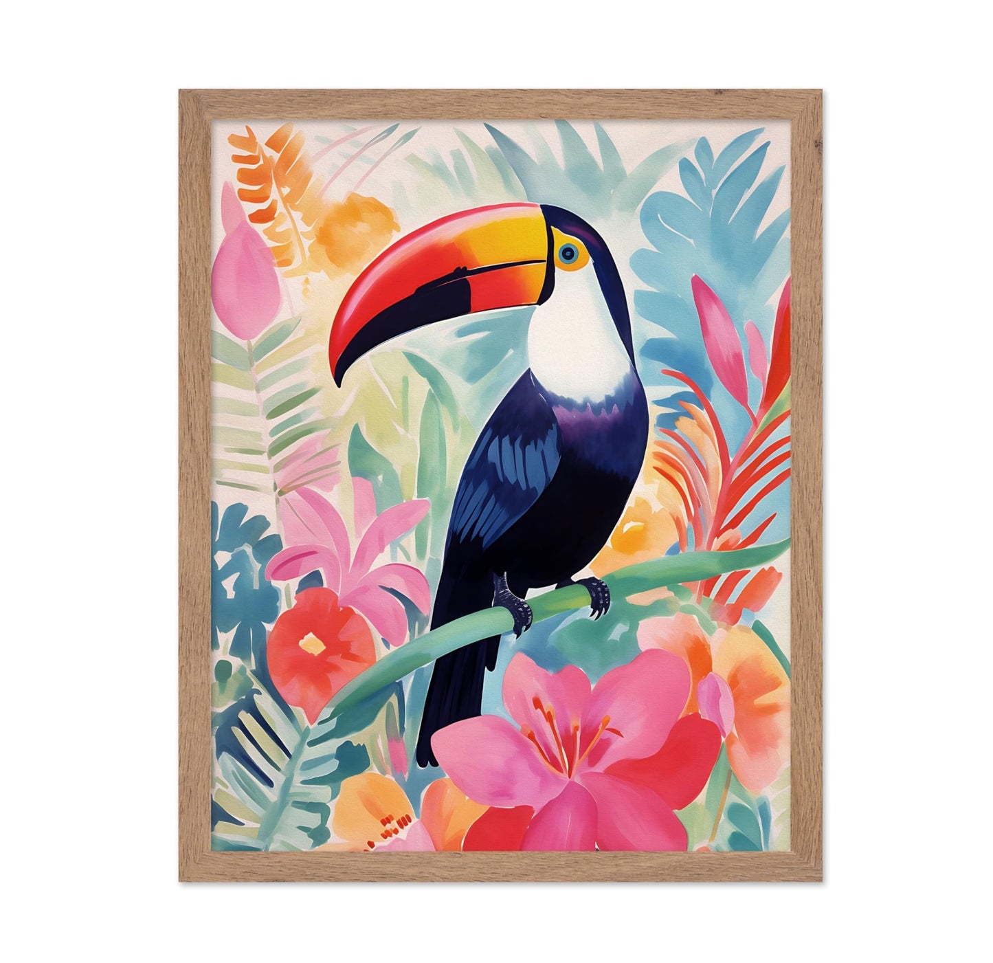Watercolor Toucan