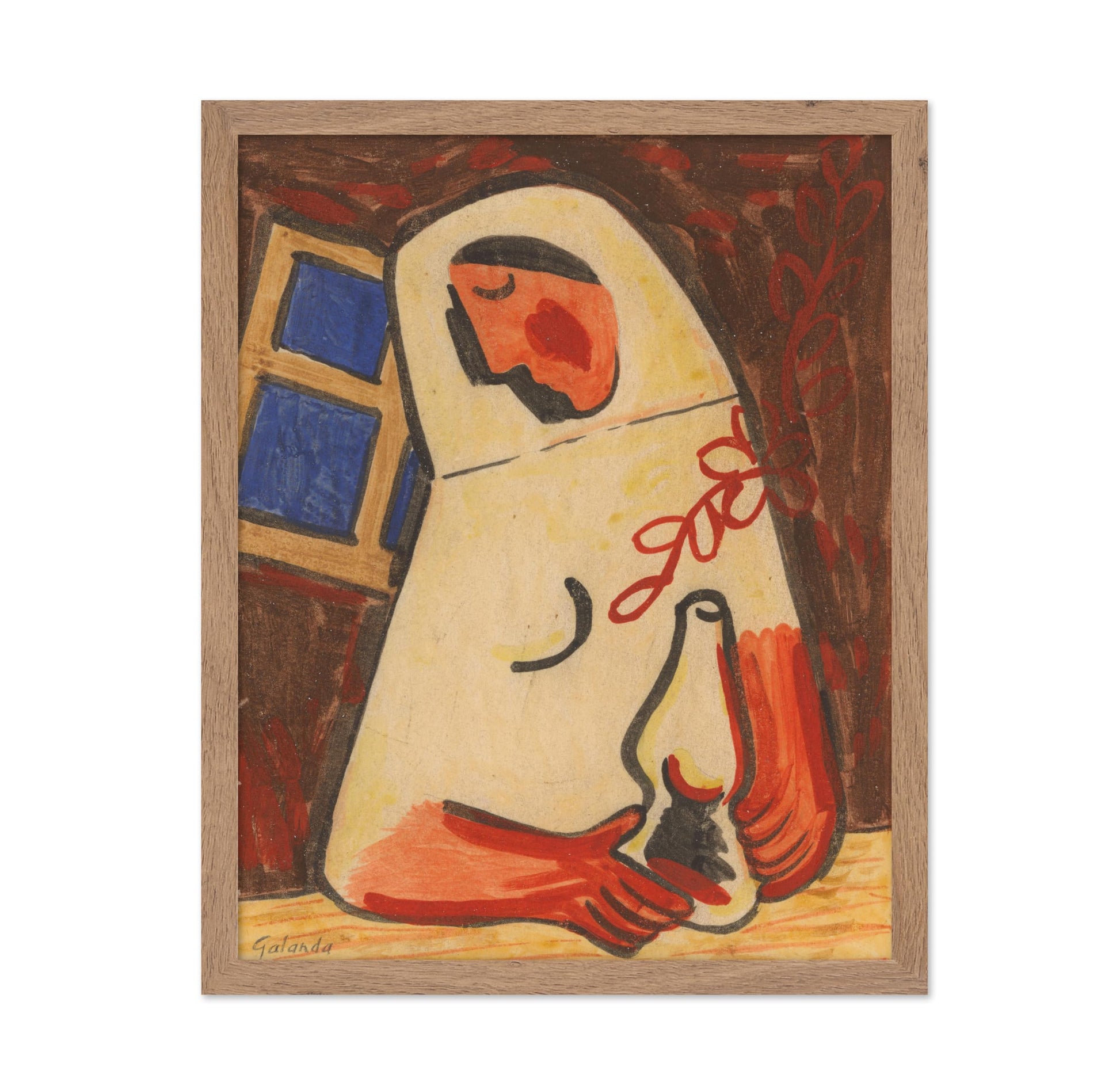 Mikulas Galanda - Sitting Woman