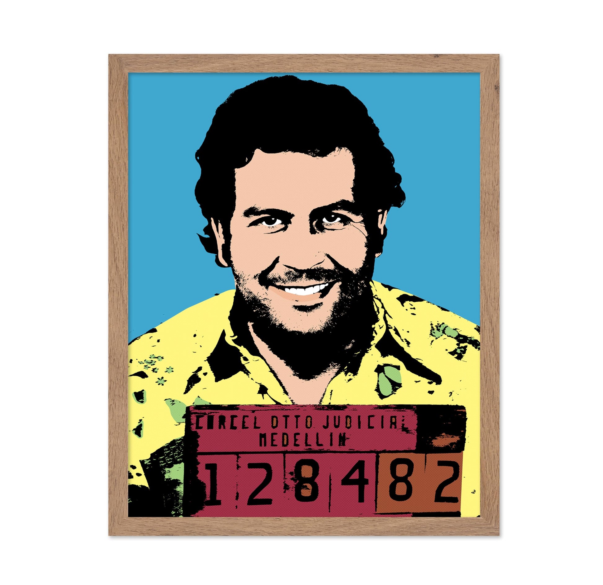 Pablo Escobar Mugshot No4