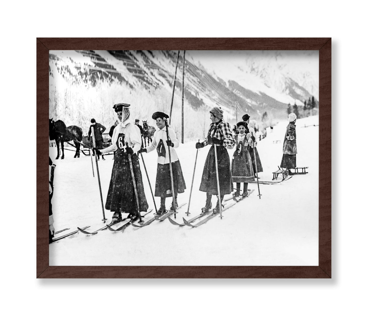 Victorian Women Skiers