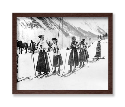 Victorian Women Skiers