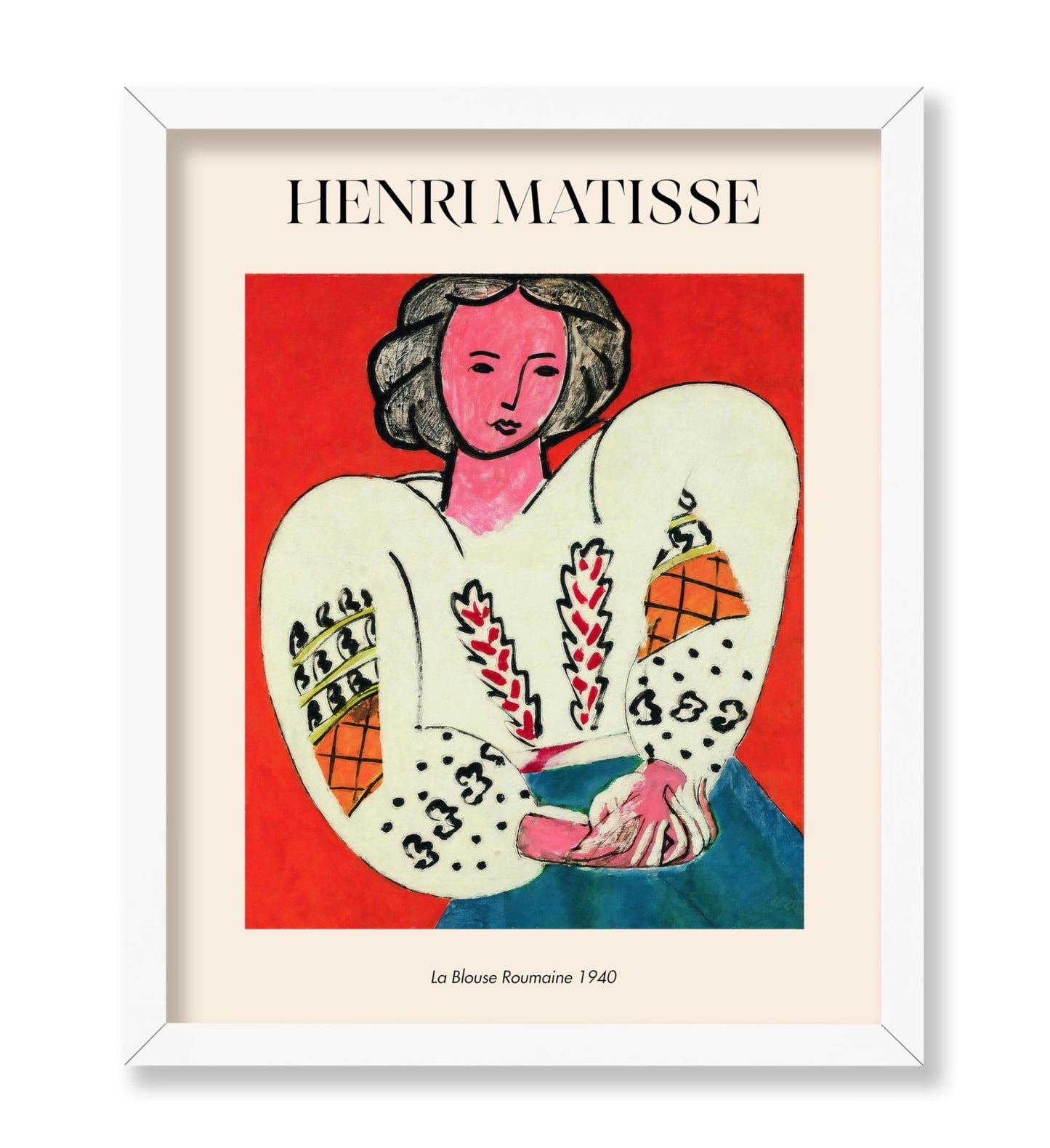 Henri Matisse - La Blouse Roumaine No2