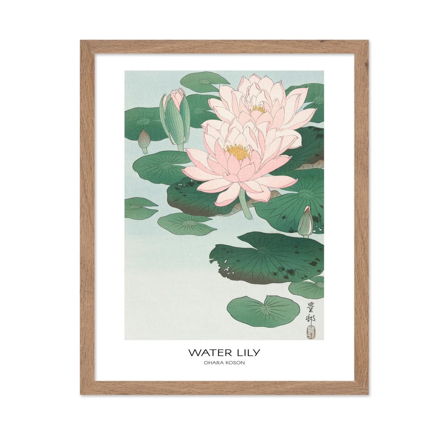 Ohara Koson - Water Lily No1