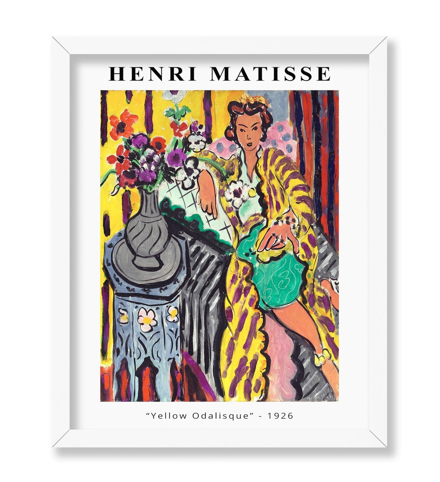 Henri Matisse - Yellow Odalisque