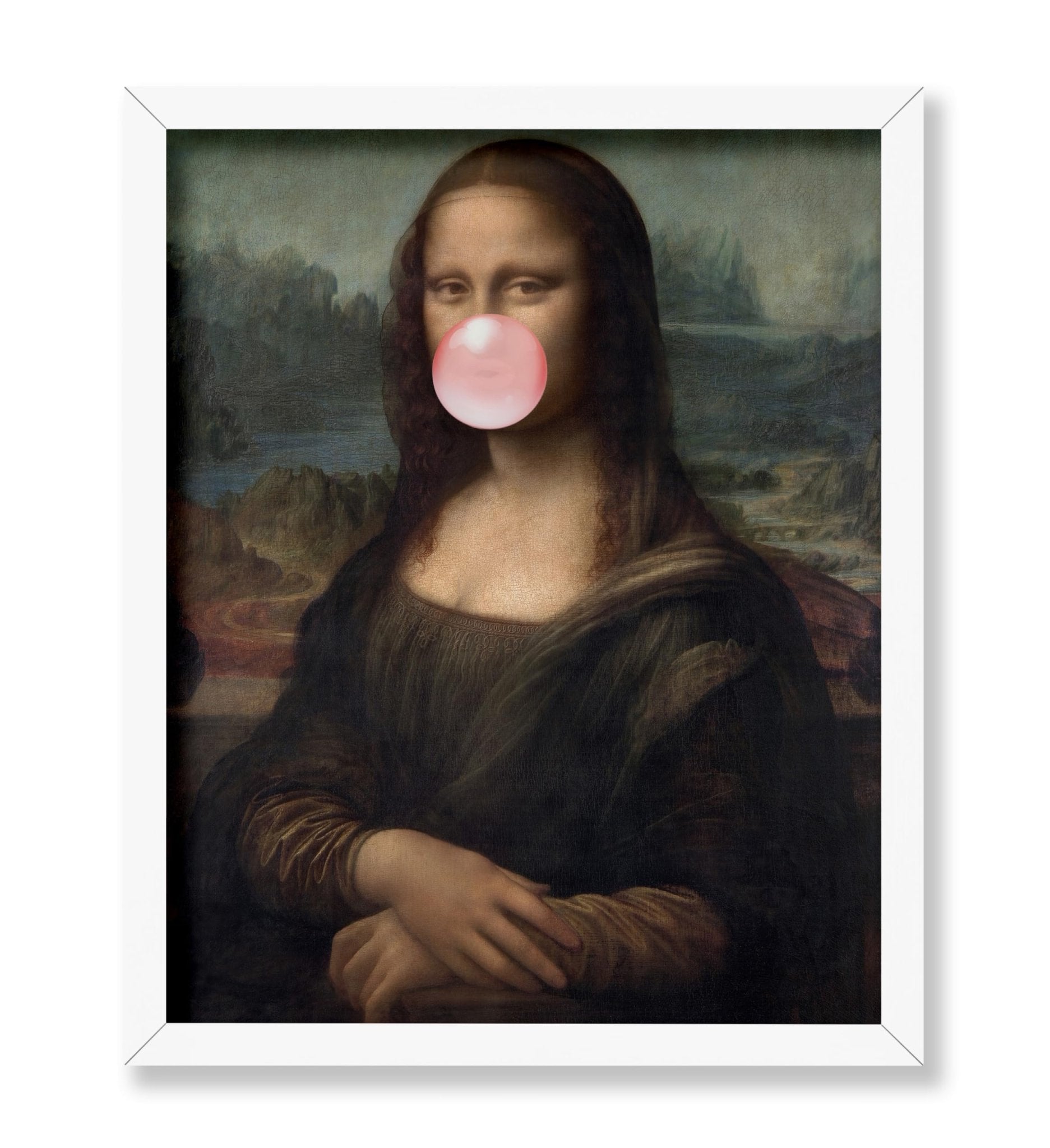 Altered Portrait of Mona Lisa No8