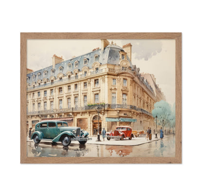 Victorian City Painting