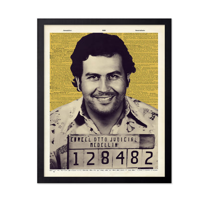 Pablo Escobar Mugshot No3