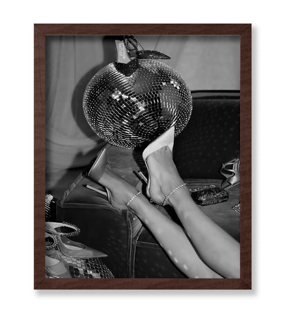 High Heels on Disco Ball No1