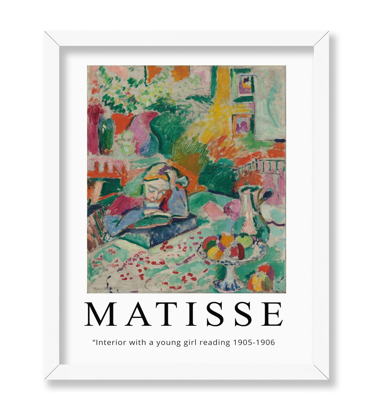 Henri Matisse - Interior with a Young Girl Reading