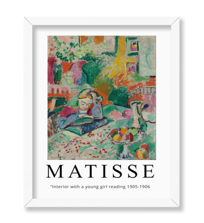 Henri Matisse - Interior with a Young Girl Reading