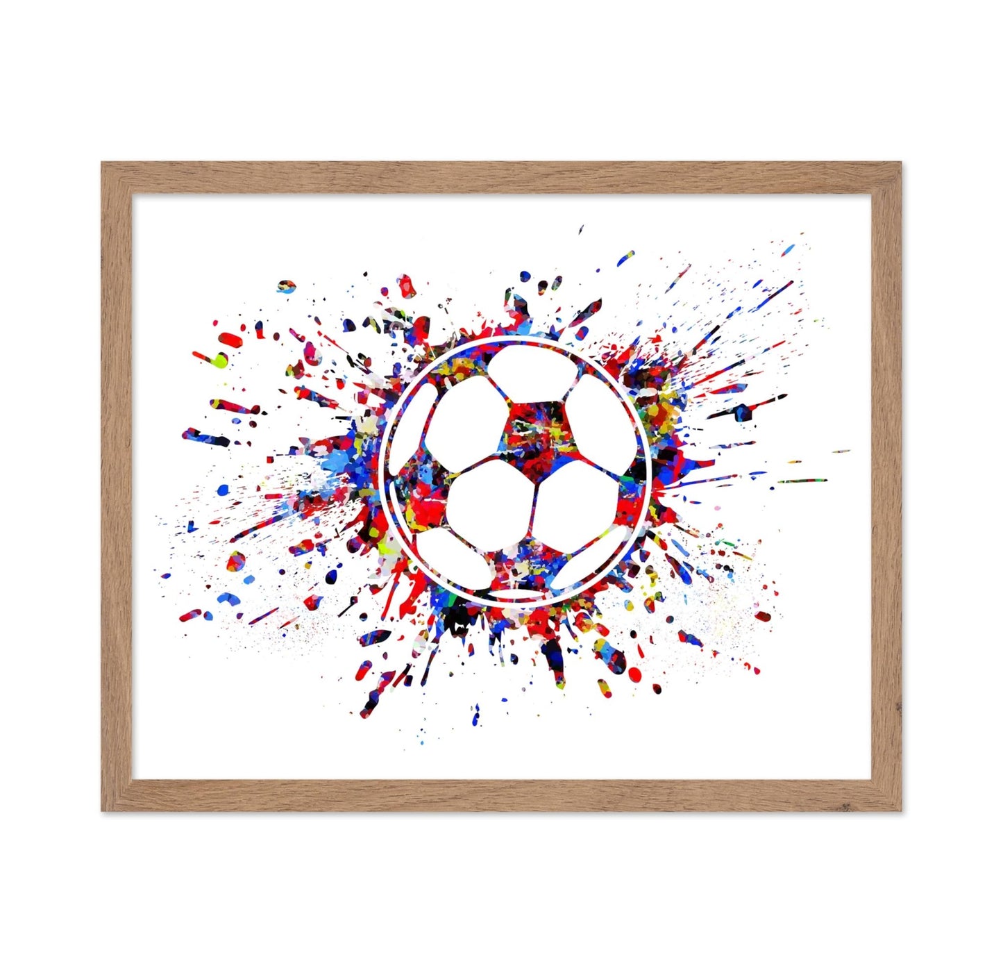 Watercolor Soccer Ball