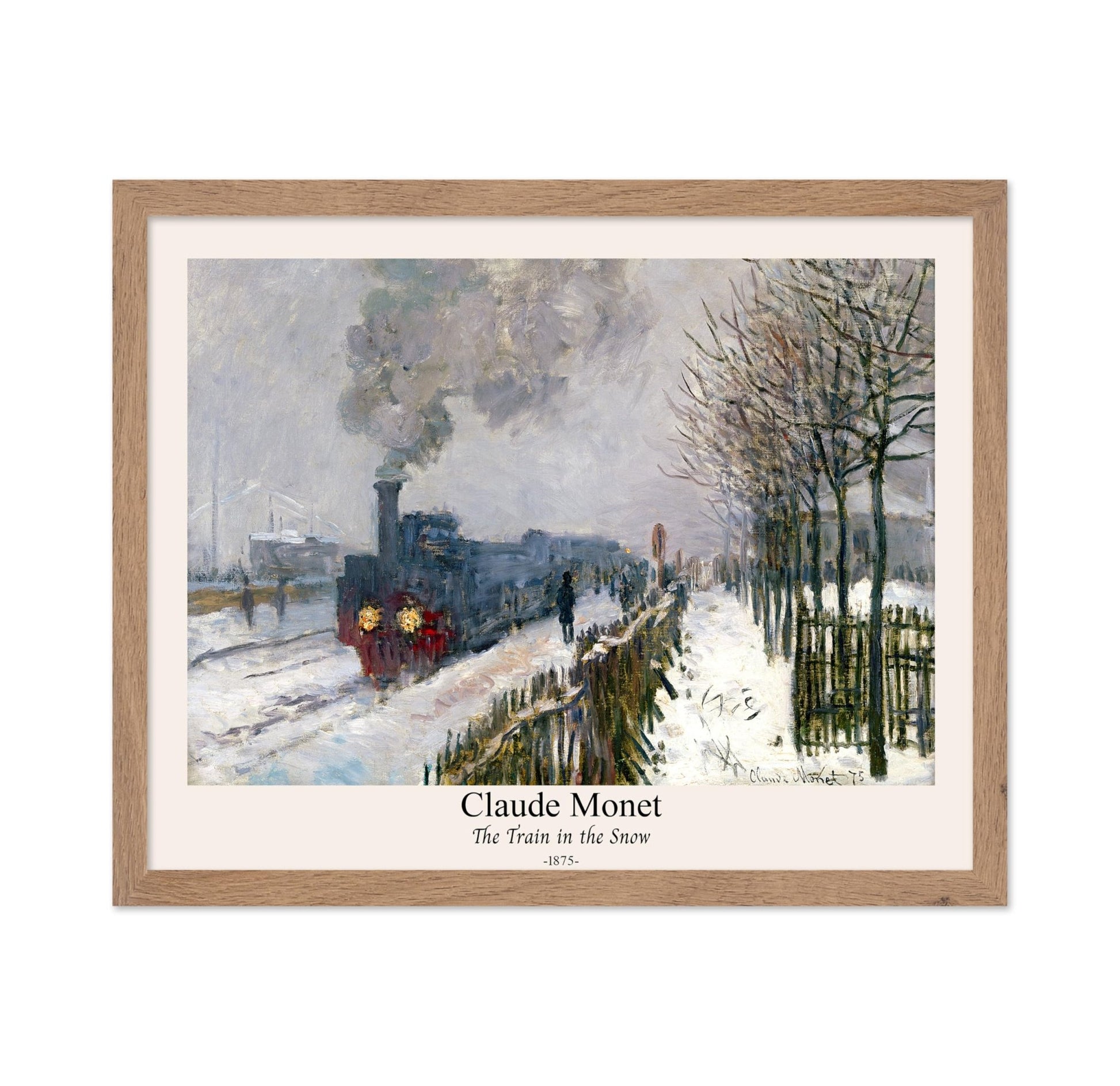 Claude Monet - The Train in the Snow
