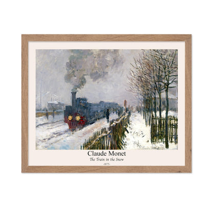 Claude Monet - The Train in the Snow
