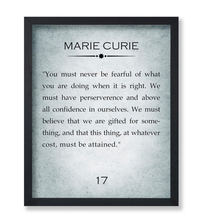 Marie Curie Quote