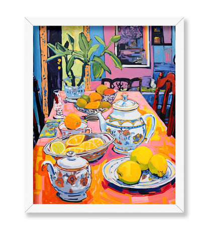 Fruits and Teapot