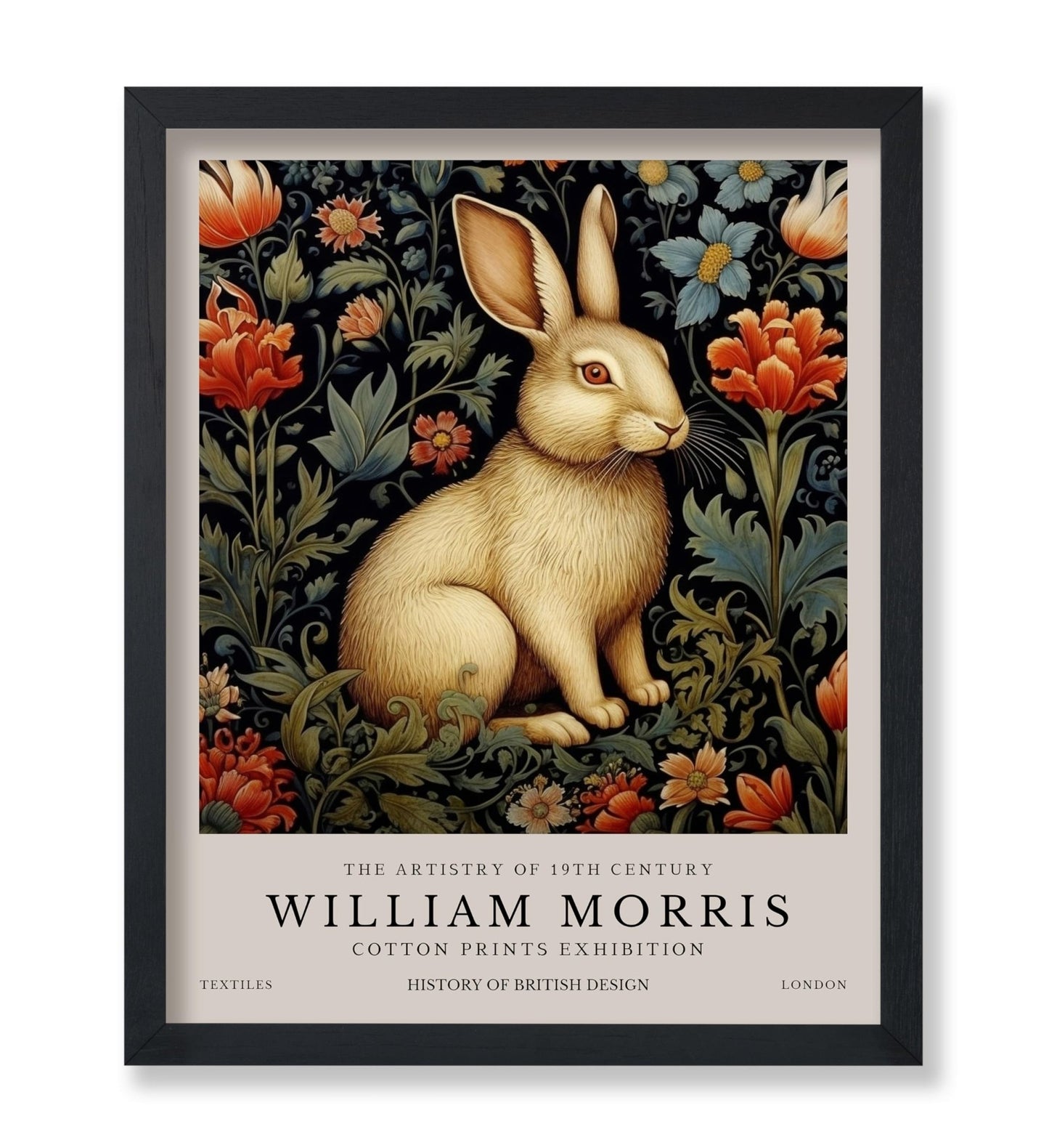 William Morris - White Rabbit No2