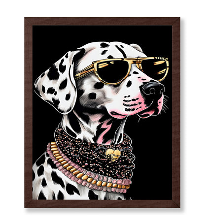 Dalmatian in Glasses No1