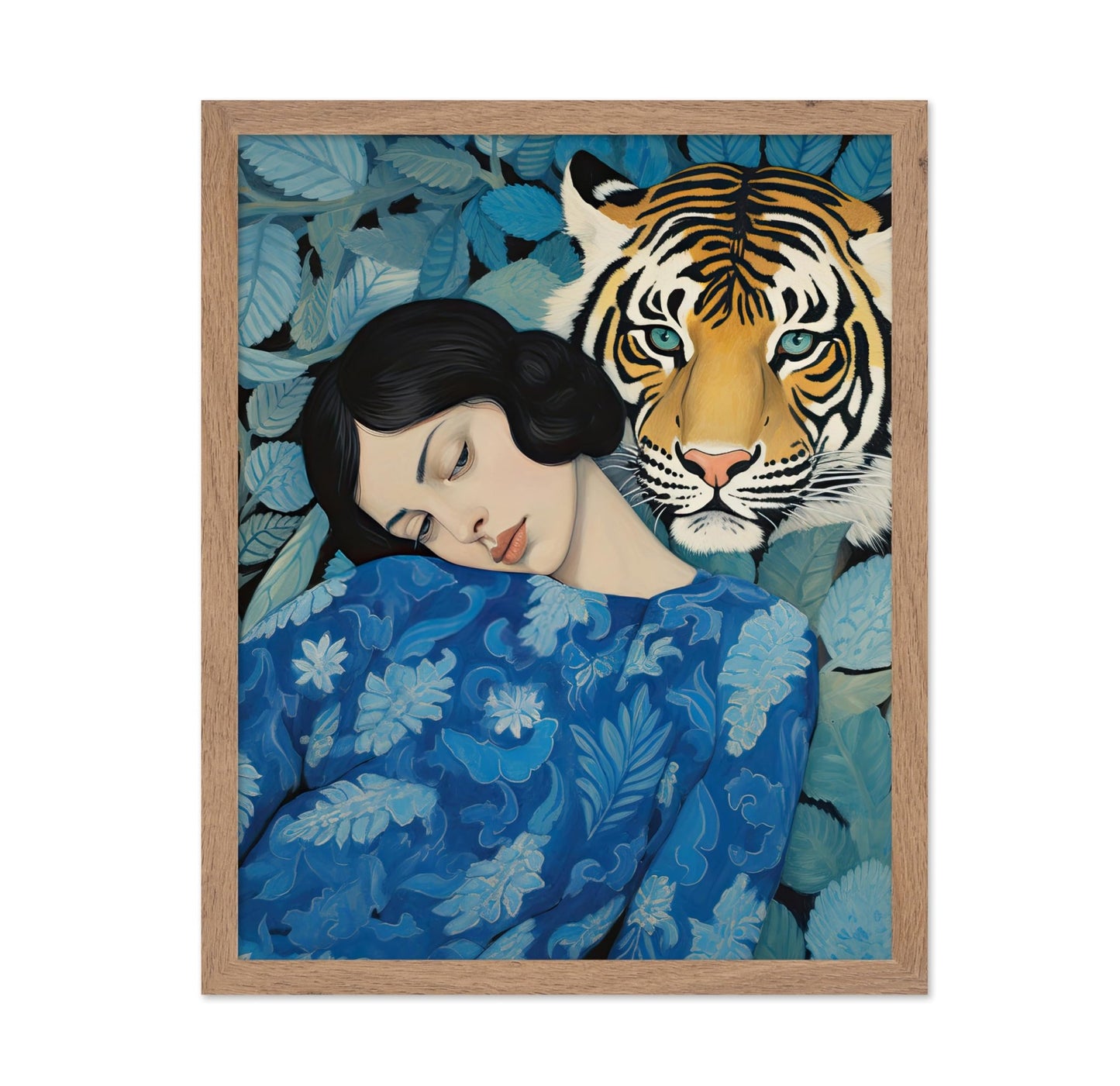 Woman With A Tiger No2
