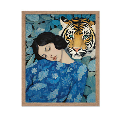 Woman With A Tiger No2