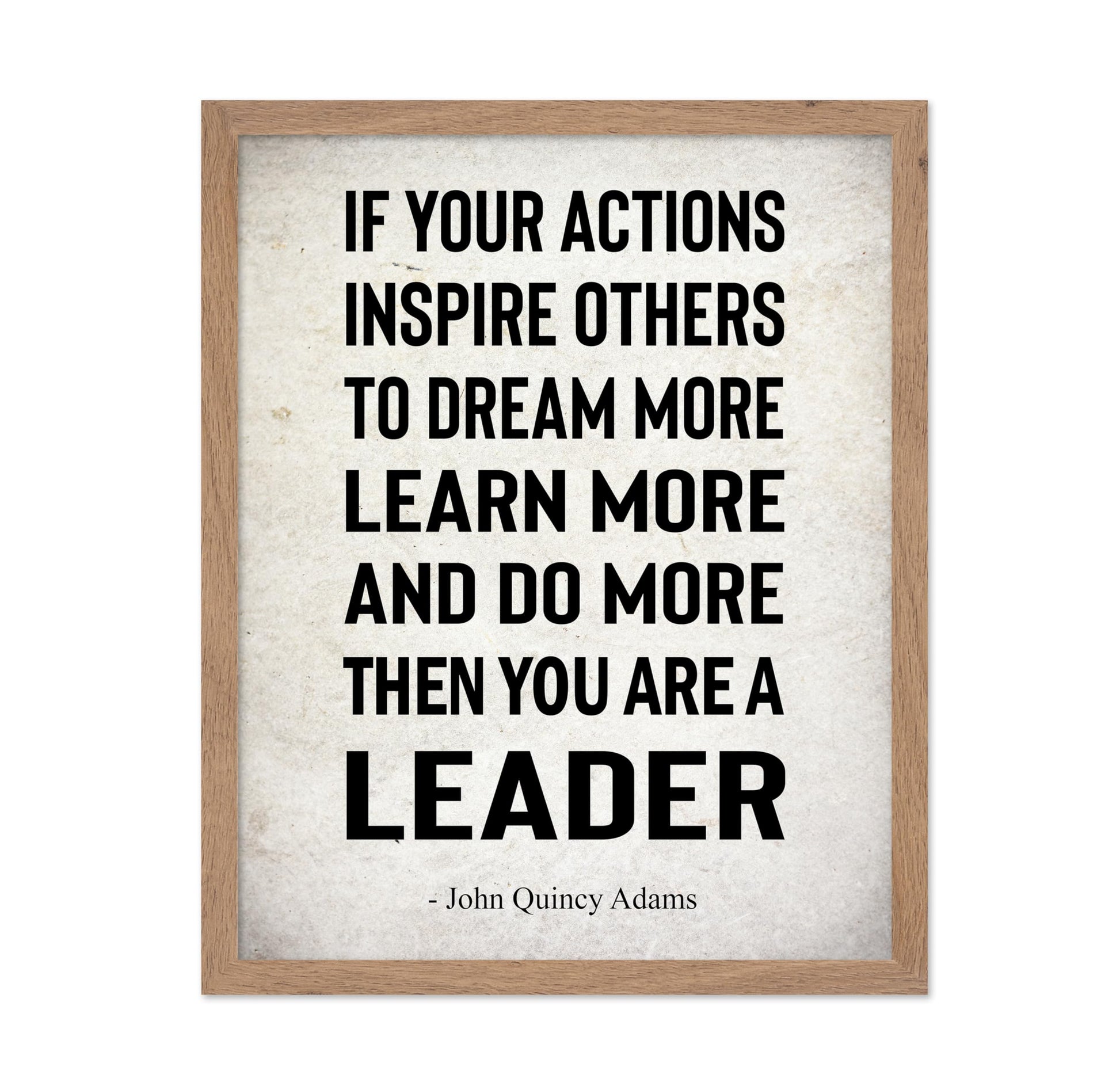 If Your Actions Inspire Others